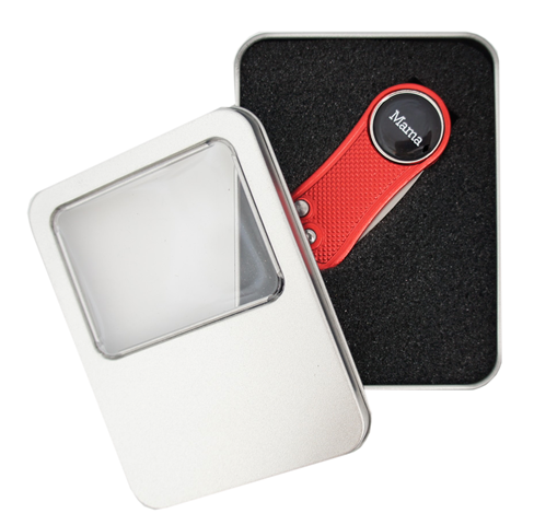 DSC05742-web-gross Geschenk-Dose: Pitchgabel "Green"  mit personalisiertem Ballmarker