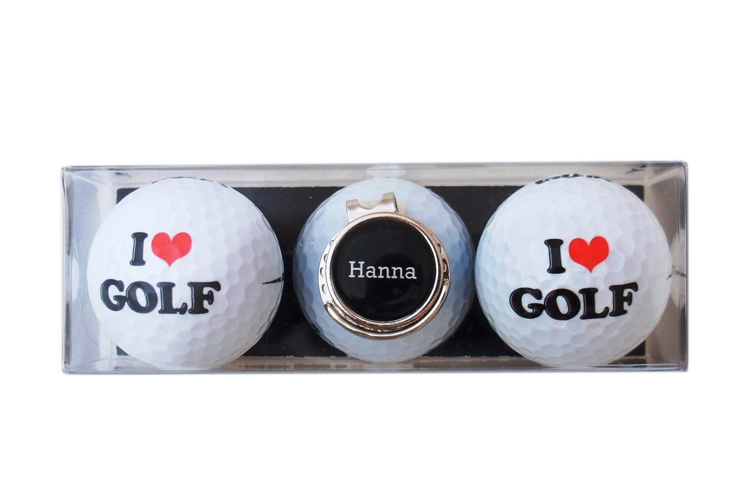 Golfball-Set "I LOVE GOLF 1"