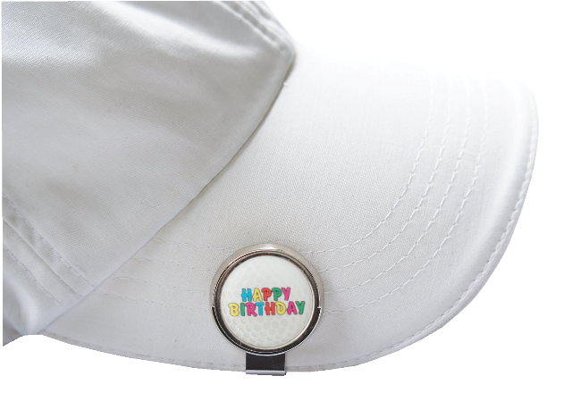 Cap-Clip "PUTT" incl. 1 Golfball Marker mit "MOTIV" nach Wahl