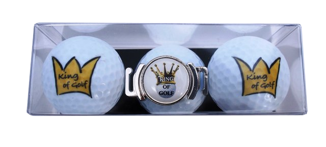 Golfball-Set "KING OF GOLF 2"
