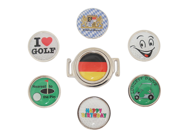 DSC05347-web-gross Schuhclip "BOGEY" mit Motiv - Marker