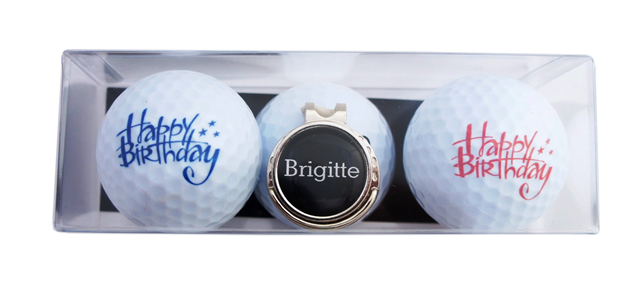 Golfball-Set "HAPPY BIRTHDAY 3" Golfball-Set "HAPPY BIRTHDAY 3"