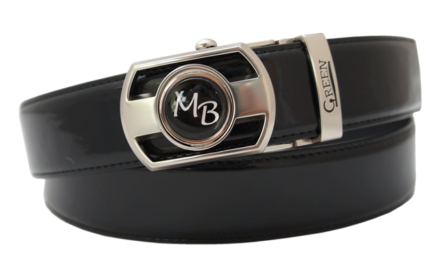 Lack Golfgürtel "Albatros" mit persönlichem Ballmarker Lack Golfgürtel "Albatros" mit persönlichem Ballmarker