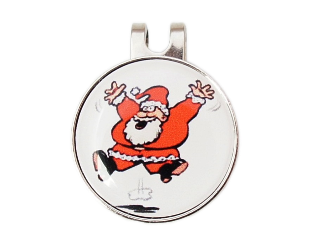 Cap-Clip "Slice" mit Golfball Marker NIKOLAUS