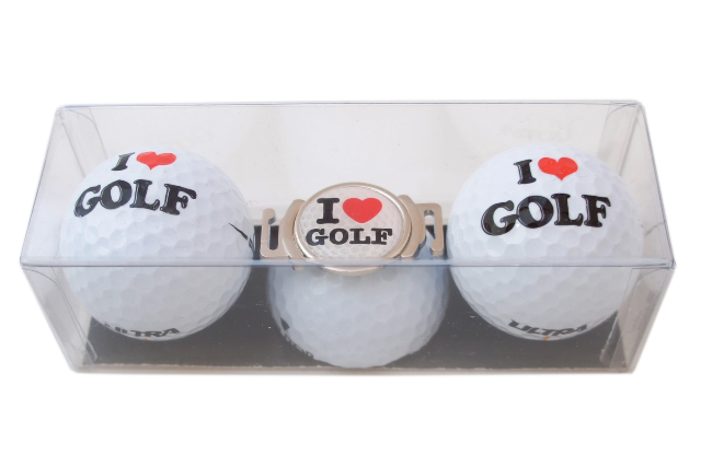 Golfball-Set "I LOVE GOLF 2"
