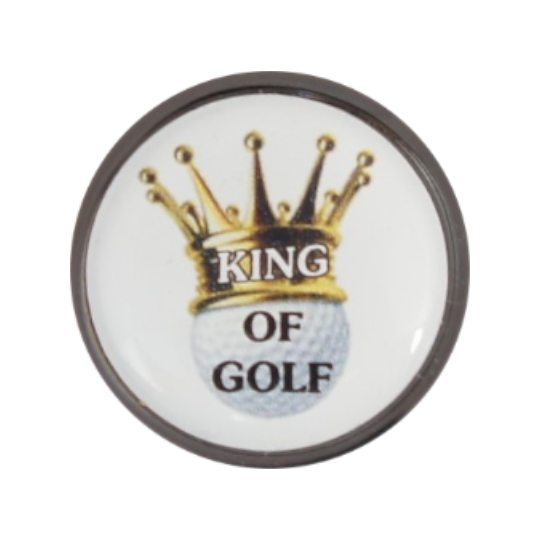 Golfball-Marker KING OF GOLF