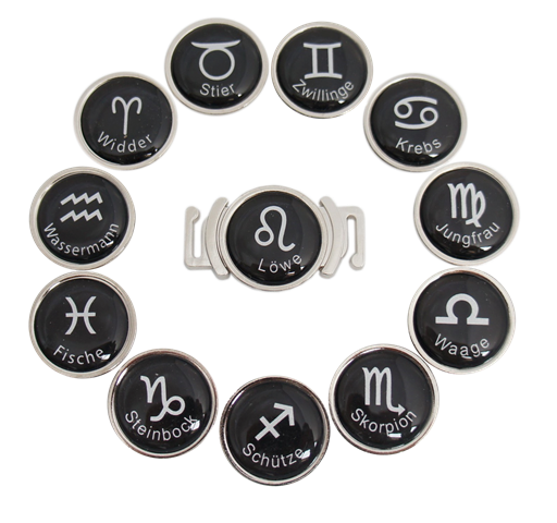 DSC03516-web-gross Schuh-Clip "Pitch" mit Golfball Marker "STERNZEICHEN"