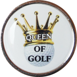 Cap-Clip "Draw" incl. 1 Golfball Marker mit Queen oder King of Golf