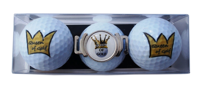 Golfball-Set "QUEEN OF GOLF 2"