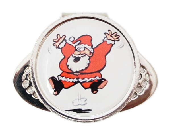 Cap-Clip "Fade" mit Golfball Marker NIKOLAUS